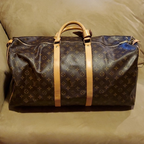 Louis Vuitton Canvas Keepall 55 - Picture 1 of 8